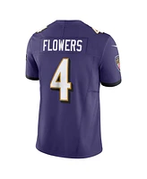 Nike Men's Zay Flowers Purple Baltimore Ravens Vapor F.u.s.e. Limited Jersey