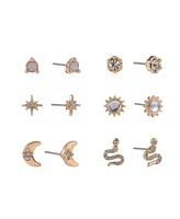 Rachel by Rachel Roy 6 Pair Stud Earring Set