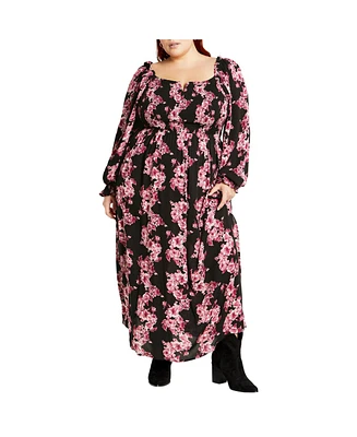 Plus Aurelia Print Dress