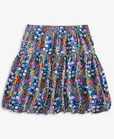 Epic Threads Little & Big Girls Ditsy Floral Printed Bubble Hem Skirt, Exclusively at Macy's