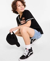 Epic Threads Little Big Boys West Coast Baseball Jersey Shirt Heathered T Shirt Straight Bay Shorts Exclusively At Macys