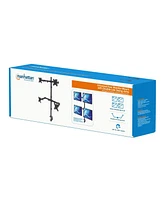 Manhattan Universal Four Monitor Mount with Double-Link Swing Arms, 461566