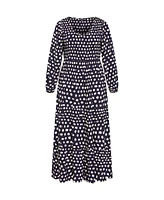 City Chic Plus Jayden Print Maxi Dress