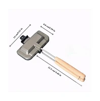 gaomon Sandwich Maker, Double-Sided Hot Dog Toaster, Nonstick Sandwich Skillet With Removable Handle, Sandwich Baking Pan For Breakfast Pancakes Omele
