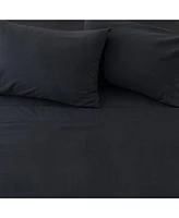 Verlee Turkish Cotton Double-Brushed Flannel Bed Sheet Set