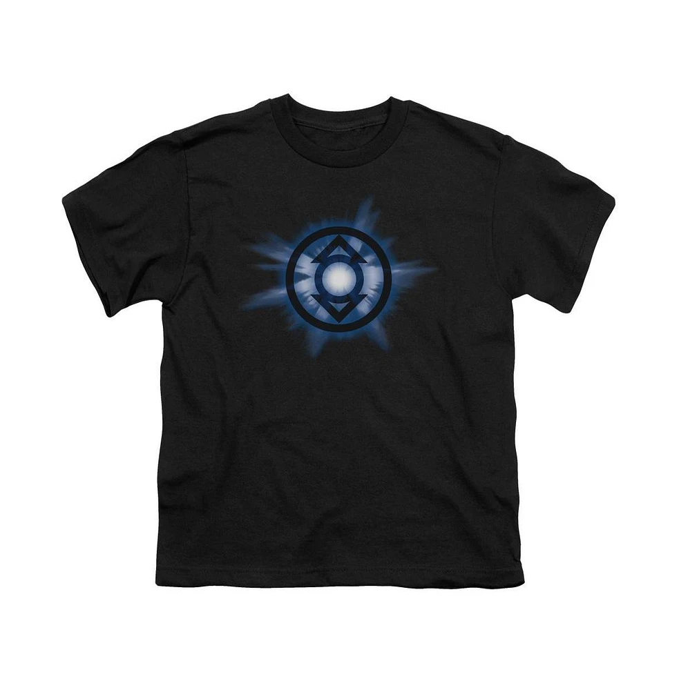 Green Lantern Boys Indigo Glow Short Sleeve Tee / T-Shirt