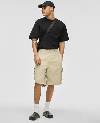 Mode of One Men's Relaxed-Fit Convertible Twill Cargo Pants, Exclusively at Macy's