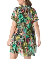 Coco Reef Women's Encourage Printed Cover-Up Dress