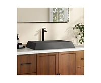 Casainc Rectangular Vessel Bathroom Sink
