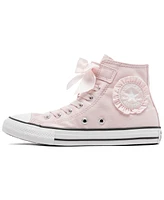 Converse Little Girls Chuck Taylor All Star Ruffles and Bows Easy-On Casual Sneakers from Finish Line