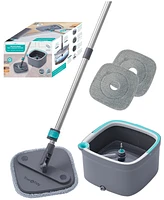 True & Tidy True Clean Spin Mop & Bucket Cleaning System