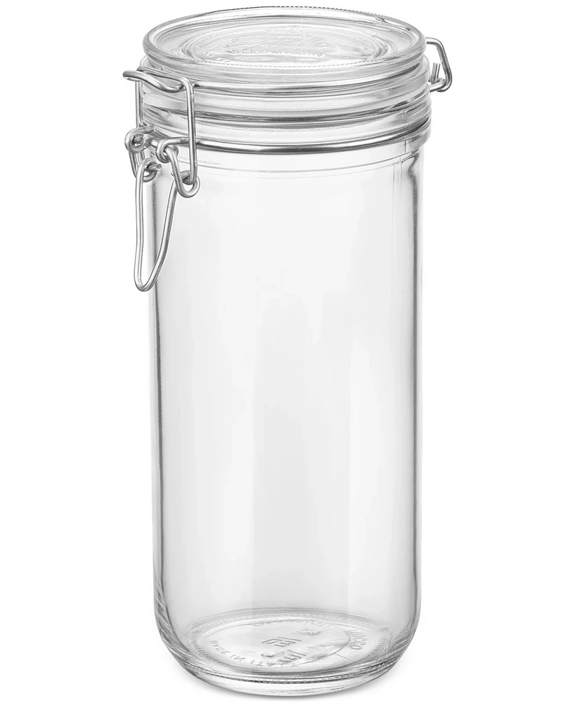 Bormioli Rocco Fido 33.75-Oz. Glass Cylinder Jar, Set of 6