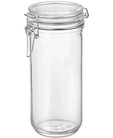 Bormioli Rocco Fido 33.75-Oz. Glass Cylinder Jar, Set of 6