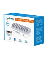 Manhattan 10-Port Usb Power Delivery Charging Station - 120 W