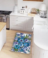 Laural Home Posies Anti-Fatigue Kitchen Mat, 20" x 30"