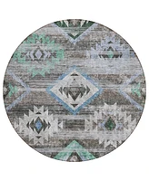 Addison Chantille ACN836 8' Round Area Rug