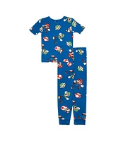 Nintendo Big Boys Short Sleeve T-Shirt and Pant, 2-Piece Pajama Set