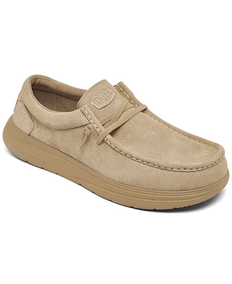 Hey Dude Men's Wally Comf Suede Casual Sneakers from Finish Line