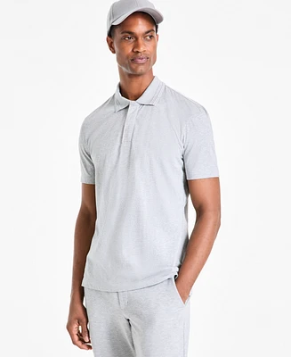 Alfani Men's Regular-Fit Mercerized Polo Shirt, Created for Macy's