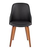 Lumisource 31" Wood Bacci Mid-Century Modern Dining Accent Chair
