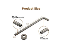 Casainc Round Wall-Mount Shower Arm