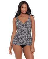 Miraclesuit Women's Shore Leave Ayla Underwire Tankini Top