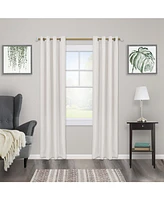 Kenney Fast Fit Easy Install Nadia 5/8" Decorative Window Curtain Rod