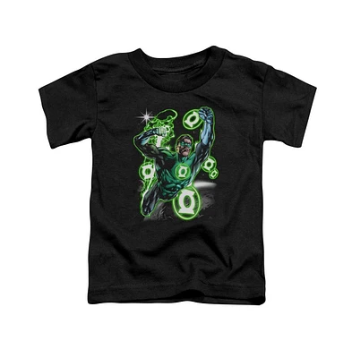 Green Lantern Baby-Girls Earth Sector Short Sleeve Toddler Tee / T-Shirt