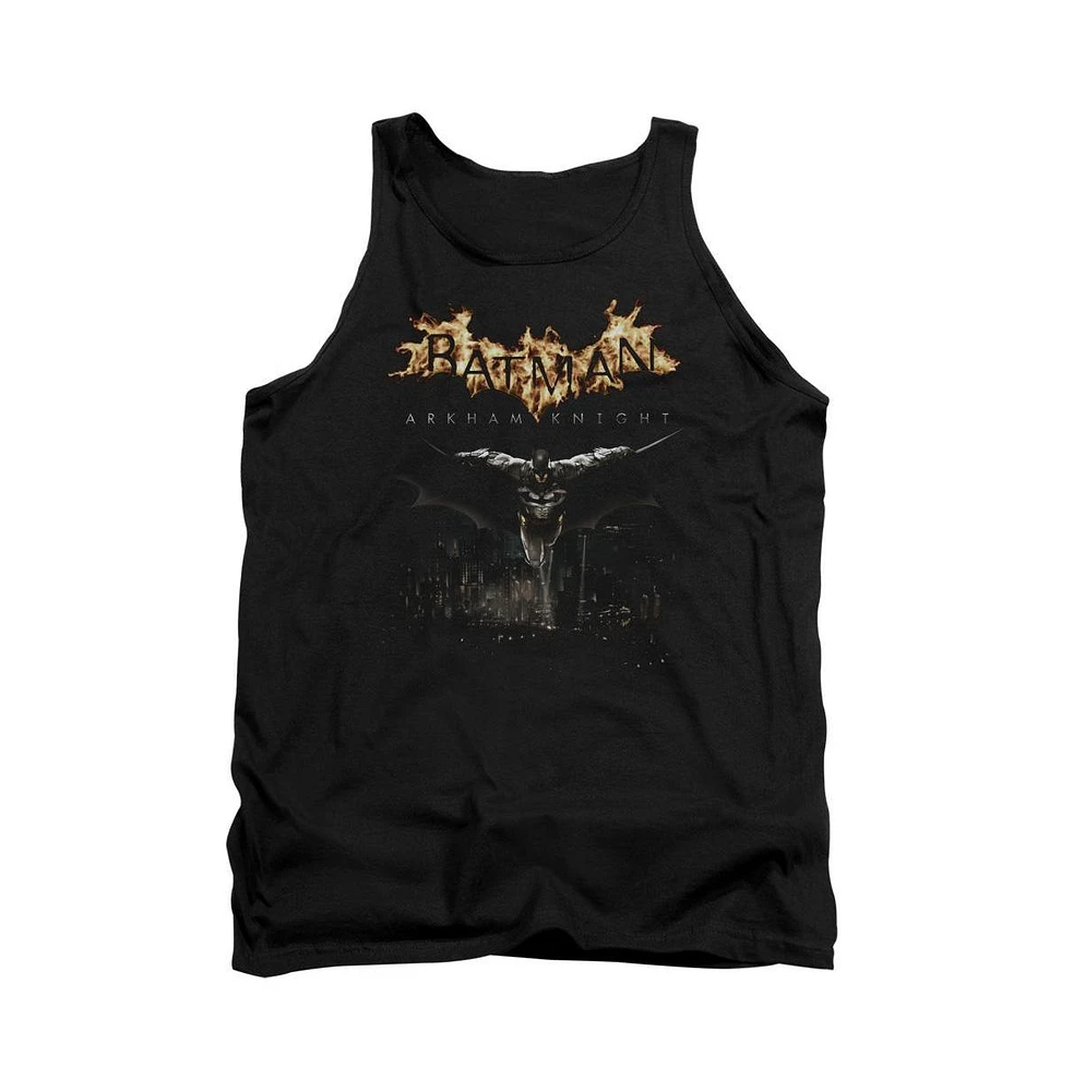 Batman Men's Arkham Knight City Watch Adult Tank Top