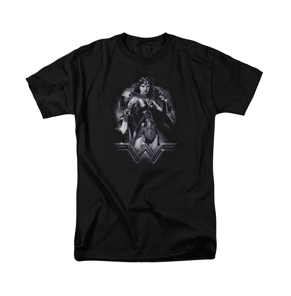 Batman V Superman Men's Rainy Night Short Sleeve Adult Tee / T-Shirt