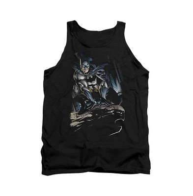 Batman Men's Perched Adult Tank Top