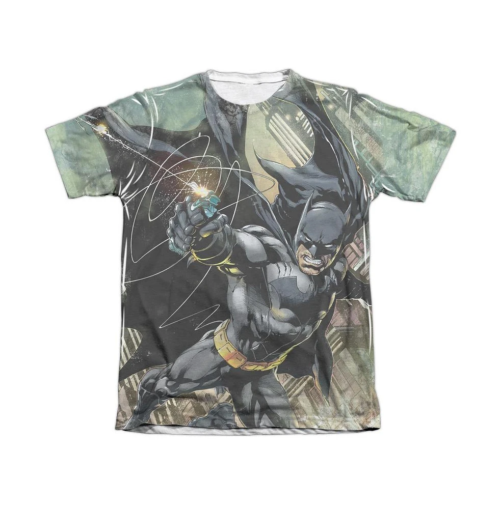 Batman Men's Catch Adult Poly/Cotton Short Sleeve Tee / T-Shirt