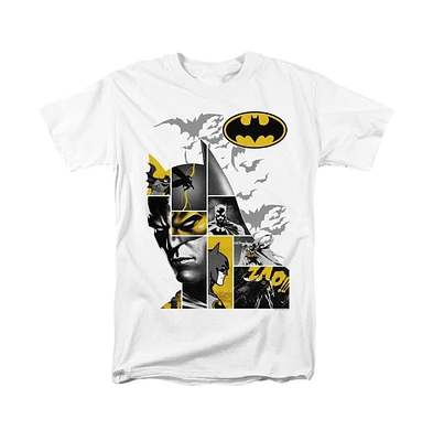 Batman Men's Long Live Short Sleeve Adult Tee / T-Shirt