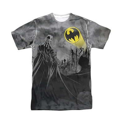 Batman Men's Heed The Call Short Sleeve Adult 100% Poly Crew Tee / T-Shirt