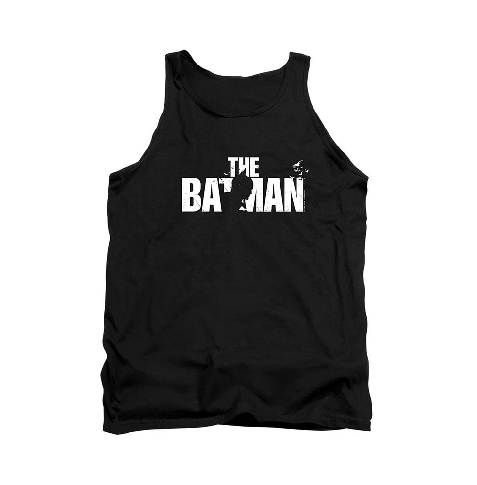 Batman Men's The Silhouette Title Adult Tank Top