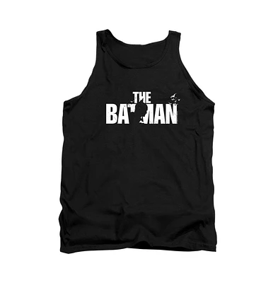 Batman Men's The Silhouette Title Adult Tank Top