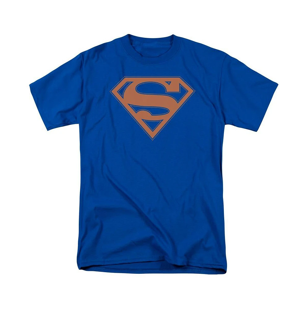 Superman Big & Tall & Shield Short Sleeve Adult Tee / T-Shirt