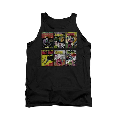 Batman Men's Bm Covers Adult Tank Top