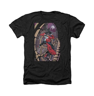 Batman Men's Harley First Adult Heather Tee / T-Shirt