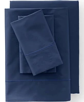 Lands' End 400 Thread Count Premium Supima Cotton No Iron Sateen Pillowcases