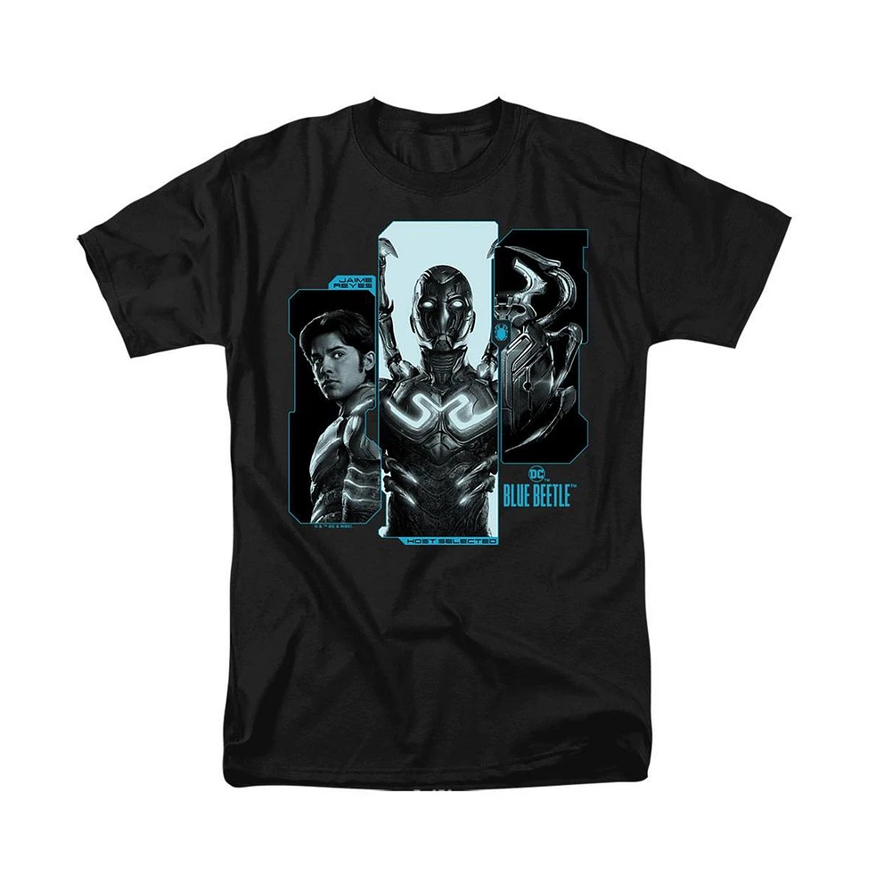 Blue Beetle Men's Host Reyes Short Sleeve Adult Tee / T-Shirt