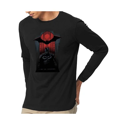 Batman Men's The I Am Shadows Long Sleeve Adult Tee / T-Shirt