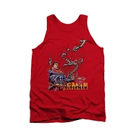 Superman Men's Breaking Chains Adult Tank Top