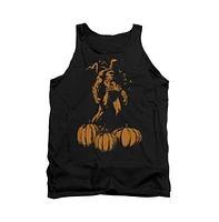 Batman Men's A Bat Among Pumpkins Adult Tank Top