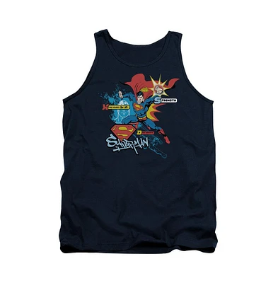 Superman Men's Abilities Adult Tank Top