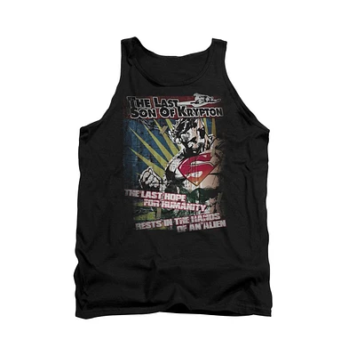 Superman Mens Last Hope Adult Tank Top