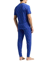 Polo Ralph Lauren Men's Short-Sleeve Jogger Pajama Set, Exclusively at Macy's
