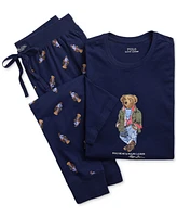 Polo Ralph Lauren Men's Bear Jogger Pajama Set, Exclusively at Macy's