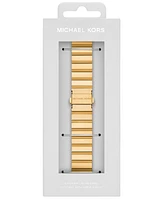 Michael Kors Women's Gold-Tone Stainless Steel Band for Apple Watch