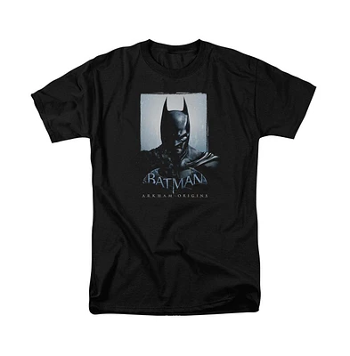 Batman Big & Tall Arkham Origins Two Sides Short Sleeve Adult Tee / T-Shirt